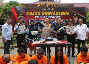 Belum Lama Dilantik, Kapolres Malang Berhasil Ungkap 19 Kasus Curanmor