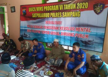 Satpolairud Polres Sampang Laksanakan Giat Quick Wins Program 6 Tahun 2020