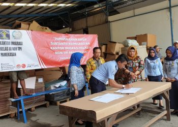 Pemusnahan Arsip Substantif Keimigrasian Tahun Anggaran 2020