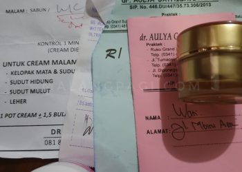 Gunakan Cream Tanpa Merk, Wajah Pasien Terasa Terbakar