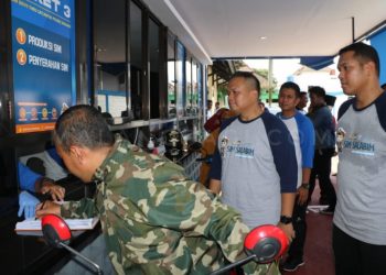 Satlantas Polres Malang Launching SIM SALABIM