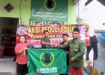 Barikade Gus Dur Bersama HAKKA Berikan Bantuan Sembako