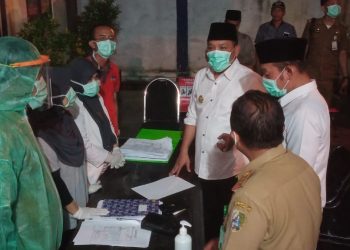 Forkopimda Sampang Sidak Pos Satgas Covid-19 di Beberapa Kecamatan