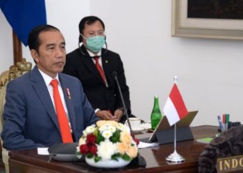 Presiden Jokowi Ikuti KTT ASEAN Khusus Mengenai Covid-19