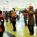 Sosialisasi Masker dengan Flash Mob di Matos