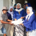 Teringat Pesan Mendiang Suami, Hj. Rossa Bagikan 350 Paket Sembako