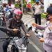 Polres Batu Bagikan 10.000 Masker Gratis