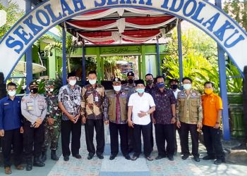 Tim Gugus Tugas Covid-19 Sampang Pastikan KBM Tatap Muka Terapkan Protokol Kesehatan