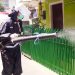 Relawan Aksi Peduli Covid-19 Lakukan Penyemprotan Disinfektan di Oro-Oro Dowo