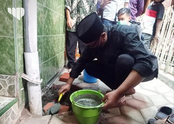 Peletakan Batu Pertama Wawali Awali Renovasi Langgar Fadillah Sukoharjo