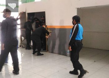 Diskopindag Bongkar Tiga Bedak Pedagang Pasar Seni Bareng