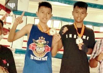 Dua Petinju Muda PP Boxing Camp Kota Malang Menang di Banyuwangi