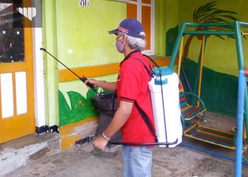 Kolaborasi Ponpes Darul Hidayah dengan PDI Perjuangan PAC Klojen, Tangkal Penyebaran Covid-19