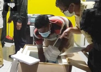 1.480 Vaksin Sinovac Telah Tiba di Sampang