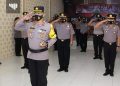 Rapor Kenaikan Pangkat 72 Anggota Polres Sampang Digelar Secara Virtual