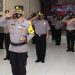 Rapor Kenaikan Pangkat 72 Anggota Polres Sampang Digelar Secara Virtual