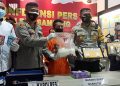 Koordinasi dengan Polda Kepri, Polres Sampang Berhasil Ungkap Paket 1,2 Kg Sabu-Sabu