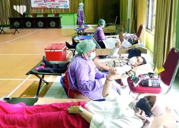 Road Show Donor Darah di Kecamatan Sukun