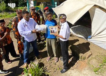 Pemuda Pancasila Kabupaten Malang Salurkan Bantuan Ketua DPD RI Kepada Korban Gempa