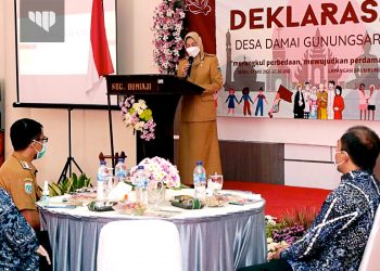 Wahid Foundation Deklarasikan Desa Gunungsari Sebagai Desa Damai