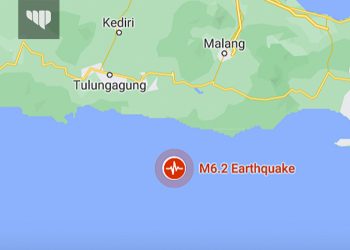 Blitar Diguncang Gempa M6,2. Tidak Berpotensi Tsunami