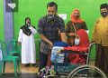 Penyandang Disabilitas Asal Desa Jatisari Tajinan Terima Santunan dari PT ACA