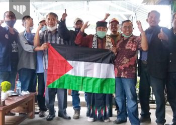 LSM dan Wartawan Kota Batu Gelar Deklarasi Damai Bela Palestina