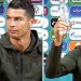 Insiden Singkirkan Botol, Cristiano Ronaldo Bikin Coca-Cola Rugi 57 Triliun