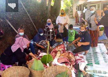 Warga RW 05 Kelurahan Jatimulyo Sembelih 4 Sapi dan 18 Kambing