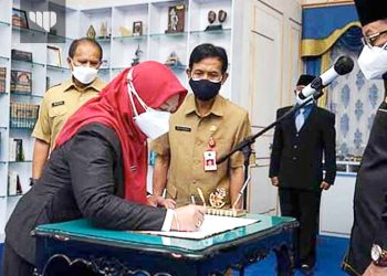 Resmi Dilantik, Diah Ayu Jabat Kadis PUPRPKP Kota Malang