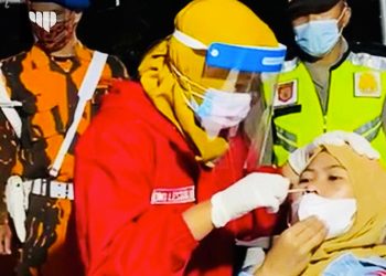 Pos Penyekatan PPKM Darurat Kabupaten Malang Libatkan Pemuda Pancasila