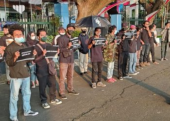 Aksi Kamisan Malang Kembali. Tagih Janji Penuntasan Kasus Munir