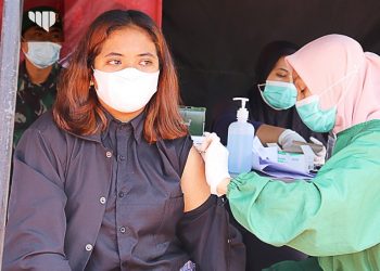 Polres Batu Gelar Vaksinasi Merdeka Serentak di Dua Lokasi