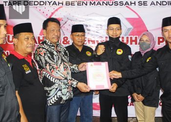 Barisan Nasional Pemuda Madura Kukuhkan Pengurus DPD Jawa Timur