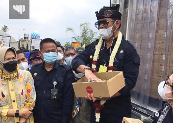 Mentan Syahrul Yasin Limpo Beri Bantuan Bibit Jeruk Kepada Petani Kota Batu