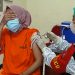 Cegah Penularan Covid-19, Polresta Malang Kota Vaksinasi 40 Tahanan