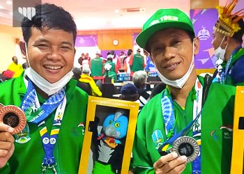 Atlet Catur Sampang Raih Dua Medali di Peparnas XVI 2021 Papua