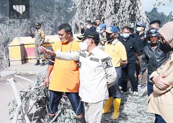 Walikota Malang Kunjungi Pengungsi Erupsi Gunung Semeru