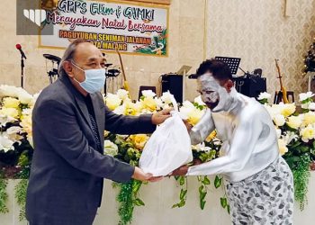 GPPS Jemaat Elim Gelar Natal Bersama Seniman Jalanan Kota Malang