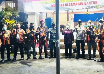 Pemuda Pancasila Kabupaten Malang Gabung TNI-Polri dalam Patroli Pengamanan Tahun Baru