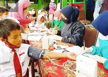SDN Lowokwaru 4 Awali Vaksinasi Anak di Wilayah Kelurahan Lowokwaru