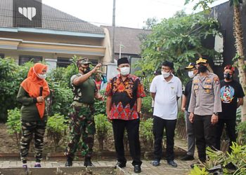 Danramil Blimbing Inisiasi Kampung Pancasila di Wonosari Go Green
