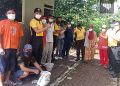 Polsek Sukun dan Warga Bangun Rumah Bagi Lansia