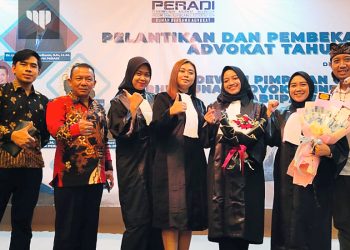 PERADI Kabupaten Malang Lantik Tiga Srikandi LBH Malang