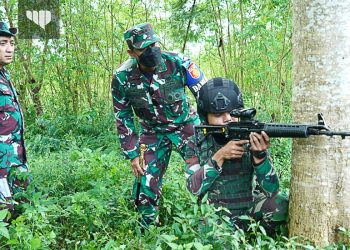 Yonif Raider 514/SY/9/2 Kostrad Gelar Latihan Penyiapan Pratugas
