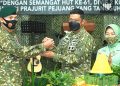 HUT Ke-61 Divif 2 Kostrad Dirayakan Dengan Syukuran Sederhana
