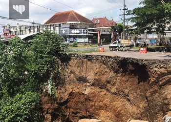 Jembatan Lembah Dieng Putus Total. Pengembang Siapkan Pola Baru
