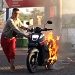 Selang Bensin Bocor, Honda Genio Terbakar Usai Isi Pertalite