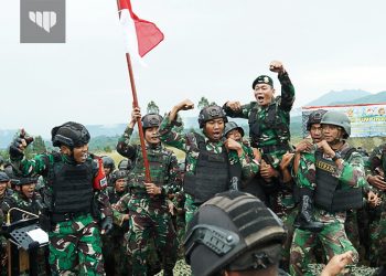 Kasdivif 2 Kostrad Tutup Latihan Pratugas Satgas Yonif Raider 514/Sabaddha Yudha Kostrad