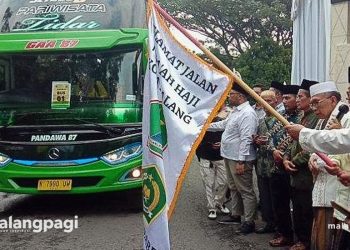 Walikota Malang Lepas Calon Jemaah Haji Kloter 14 dan 15